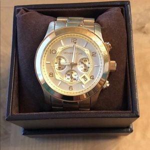 Michael Kors Gold Chronograph Watch
